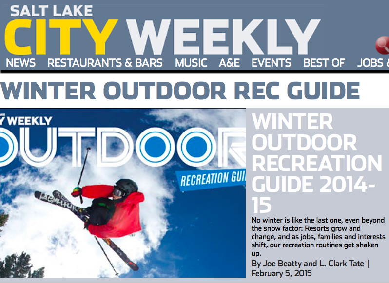 Winter Outdoor Recreation Guide 2014-15